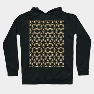 Cute Busy Bees Swarming On Honeycomb Hoodie